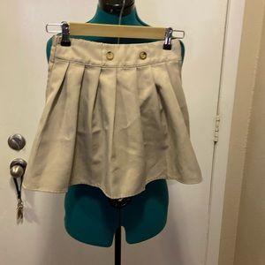 Girls School Shirt 8 w/shorts back elastic no stains or tears by French Toast